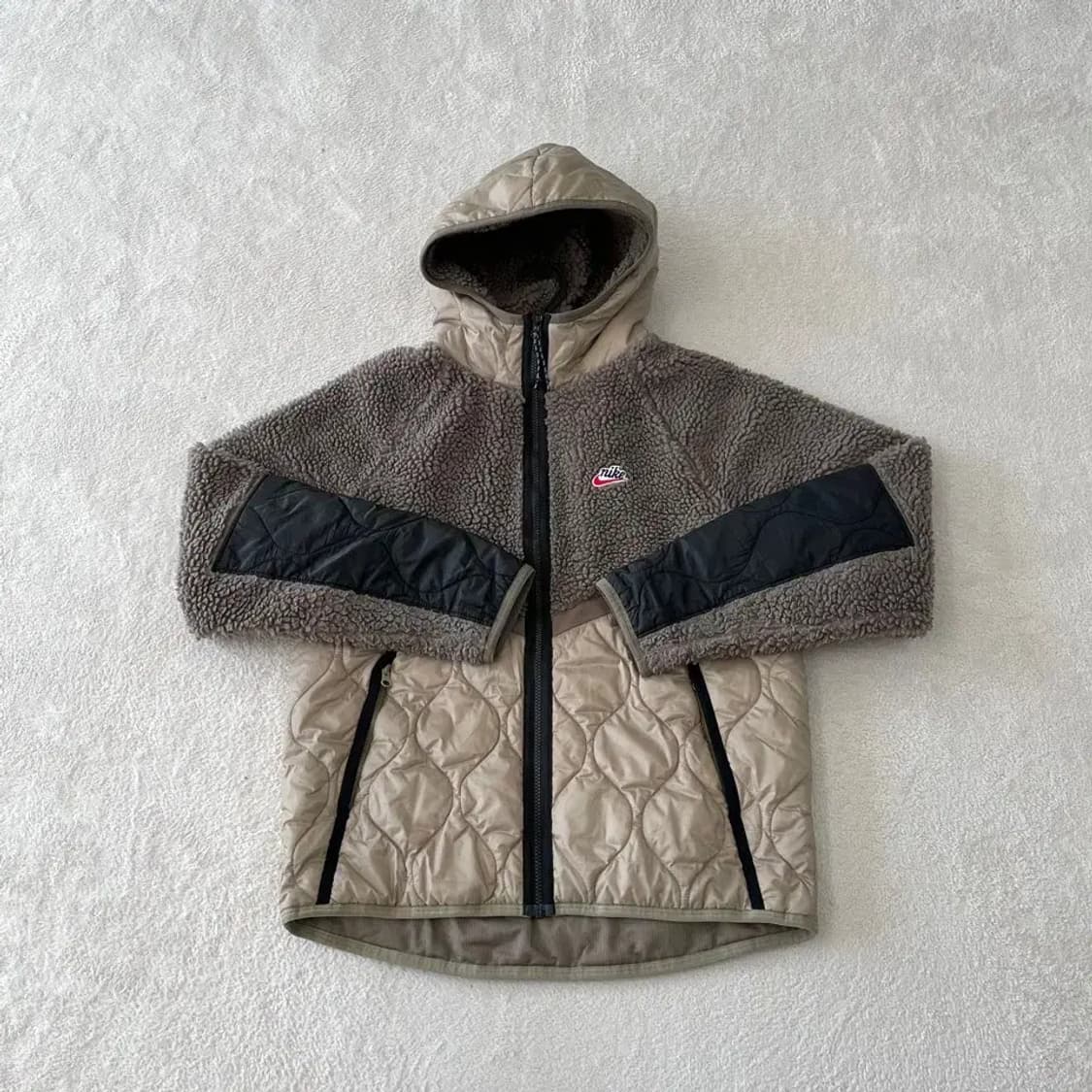XL 나이키 NSW 쉐르파 헤리티지 후리스 패딩자켓 105 상품이미지1