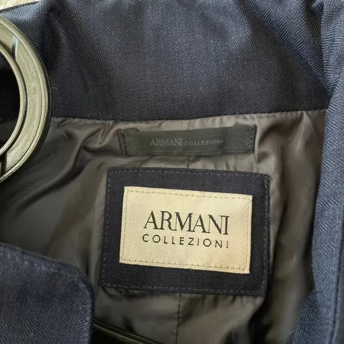 L 알마니 남성 꼴레지오니 쉘 블루종 자켓 100 상품이미지4