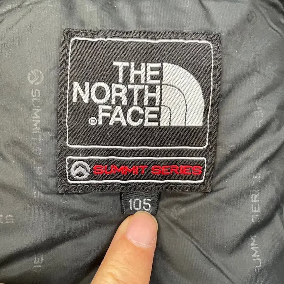 XL 노스페이스 로체 800 브라운 패딩 105 눕시 상품이미지2