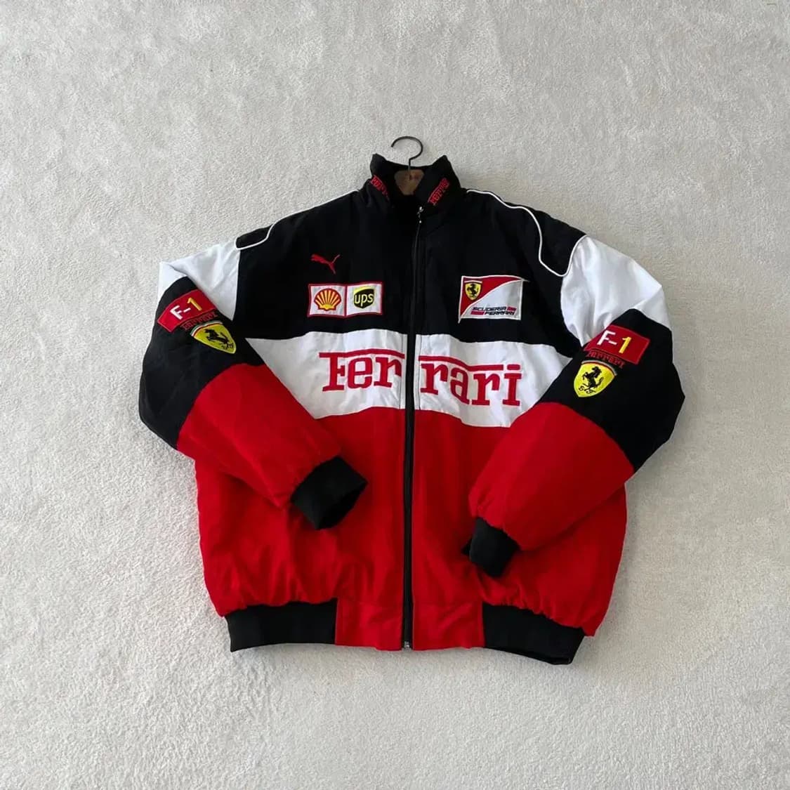 [XL] F1 페라리 레이싱 패딩 자켓 빈티지 105 상품이미지1