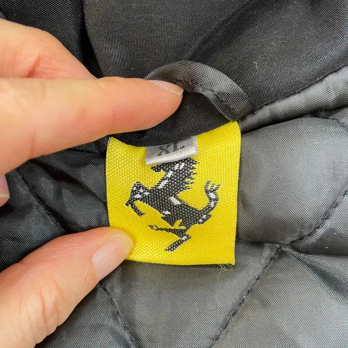 [XL] F1 페라리 레이싱 패딩 자켓 빈티지 105 상품이미지4