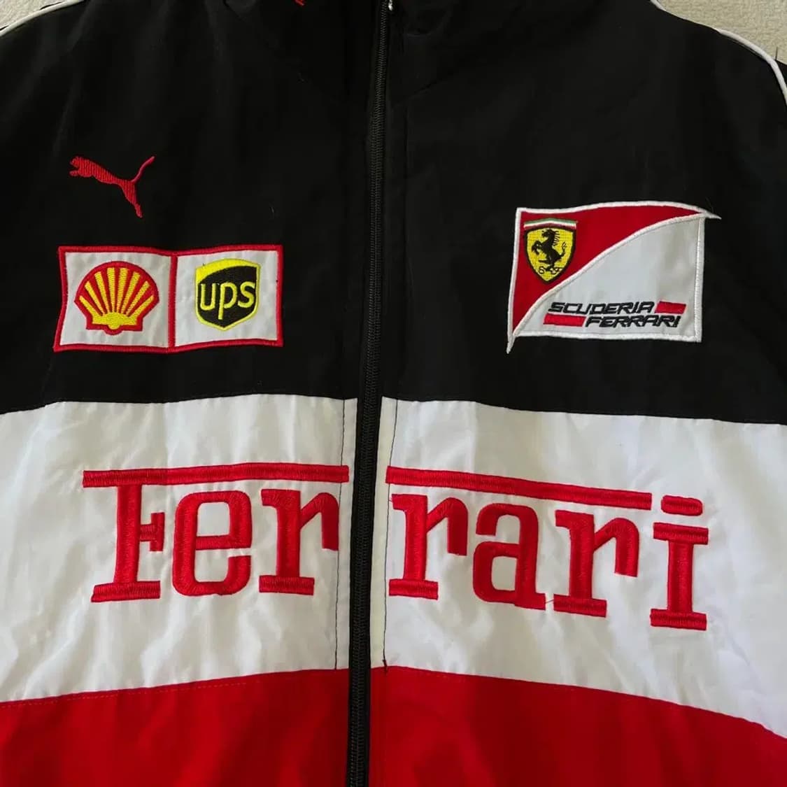 [XL] F1 페라리 레이싱 패딩 자켓 빈티지 105 상품이미지6