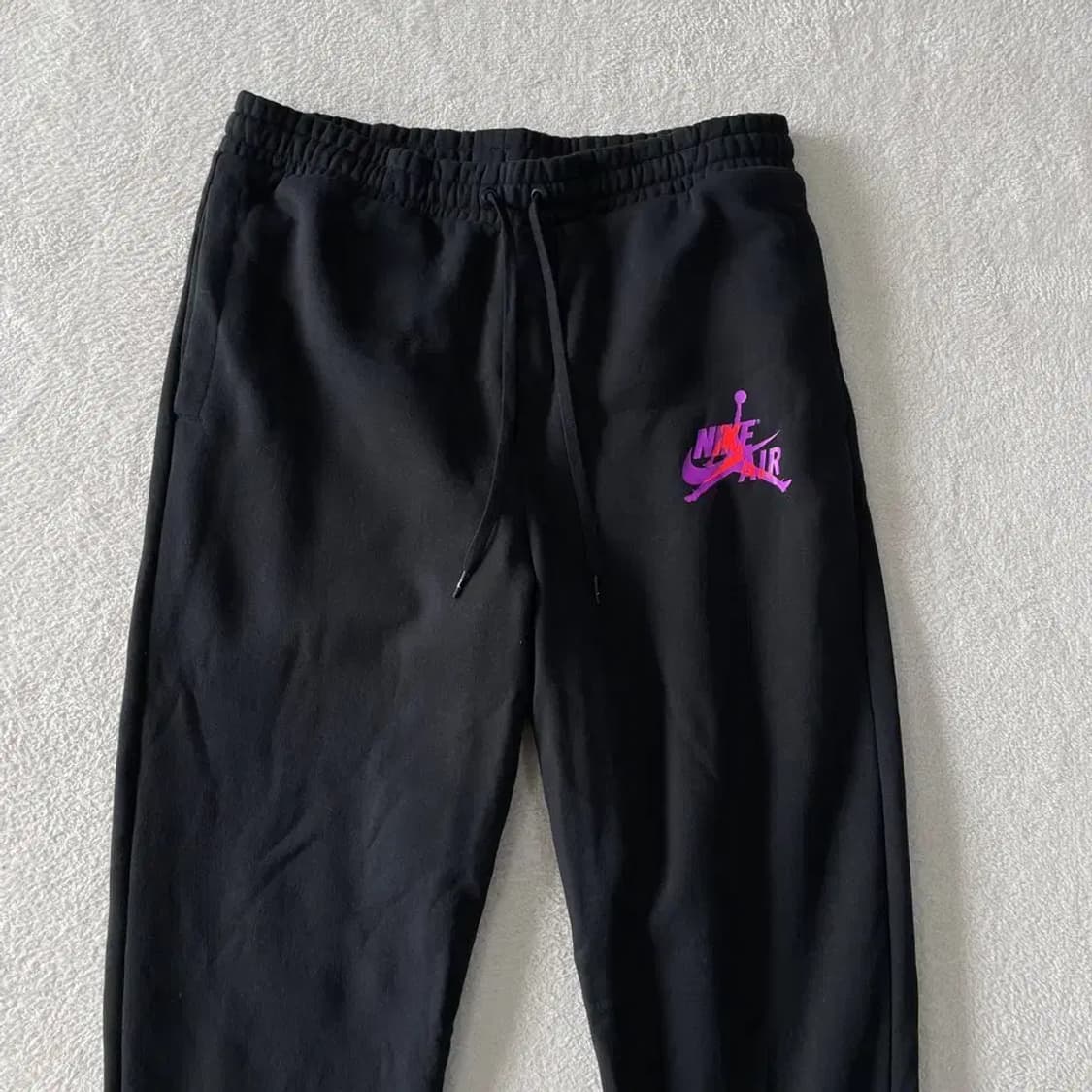 L 나이키 에어조던 기모 트레이닝바지 상품이미지2