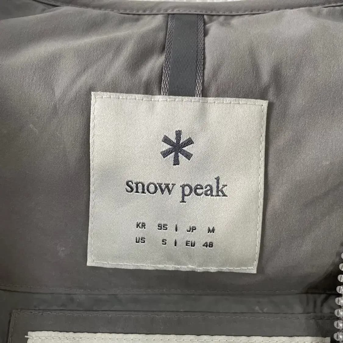 스노우피크 남성 패딩조끼 95 M 상품이미지4