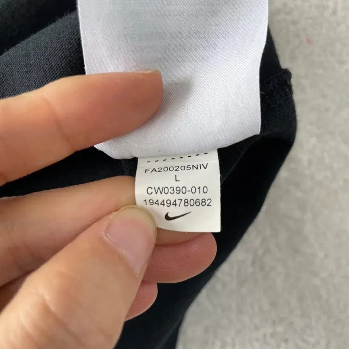 L 나이키 백스우시 월드와이드 롱슬리브 긴팔 상품이미지9