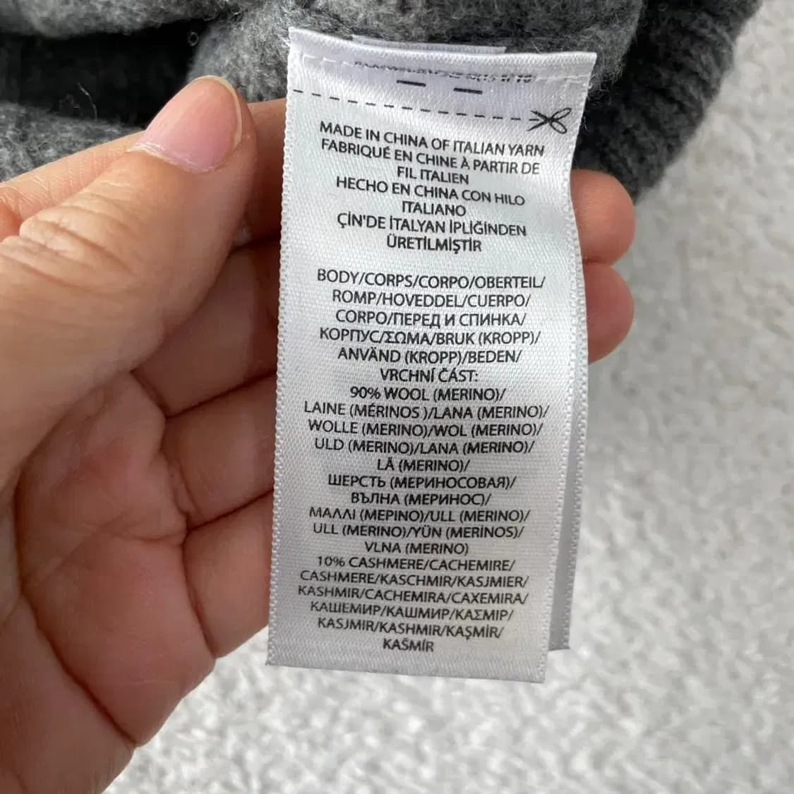 M 폴로 여성 울 캐시미어 니트 상품이미지6