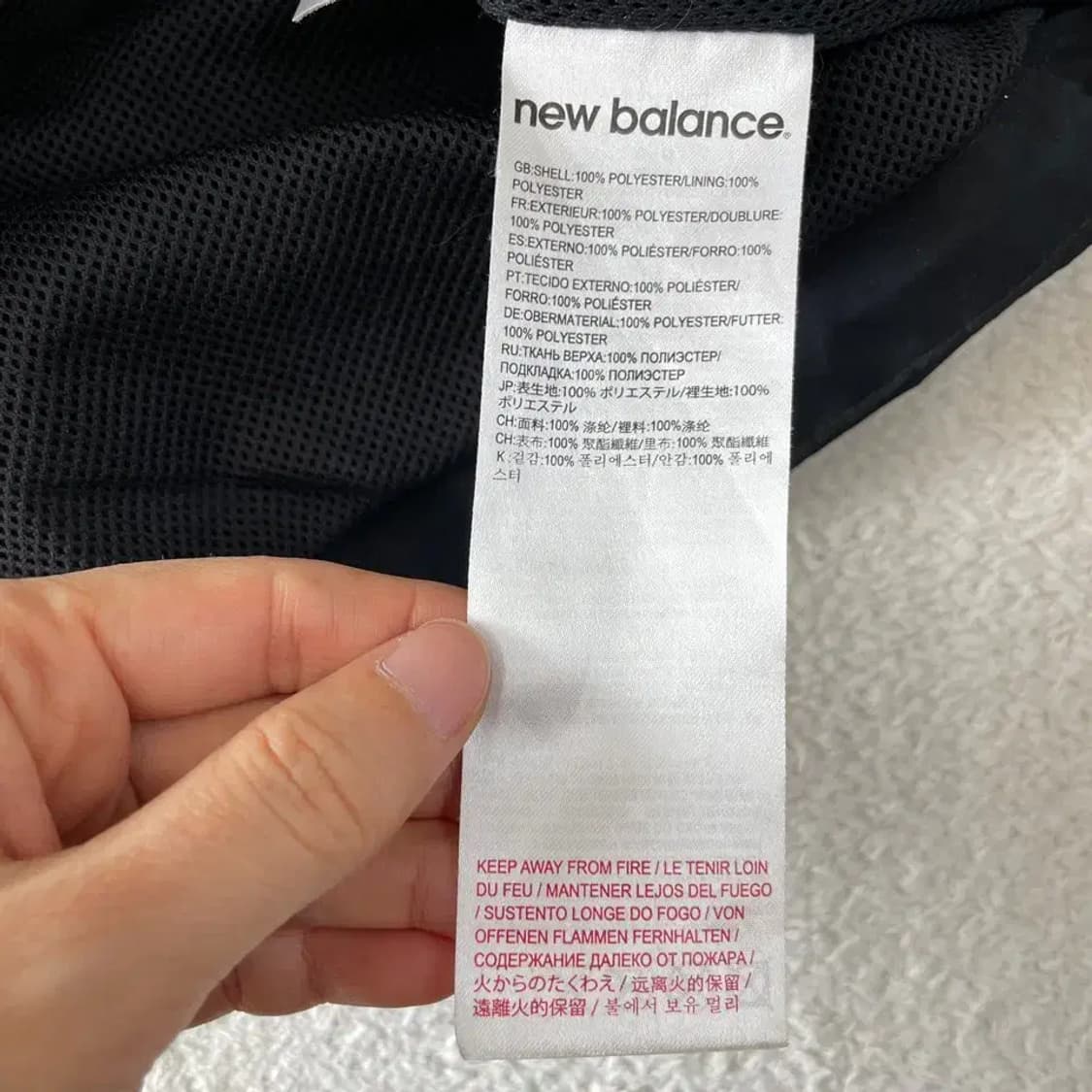 M 뉴발란스 리버풀 바람막이 레인자켓 95 상품이미지6
