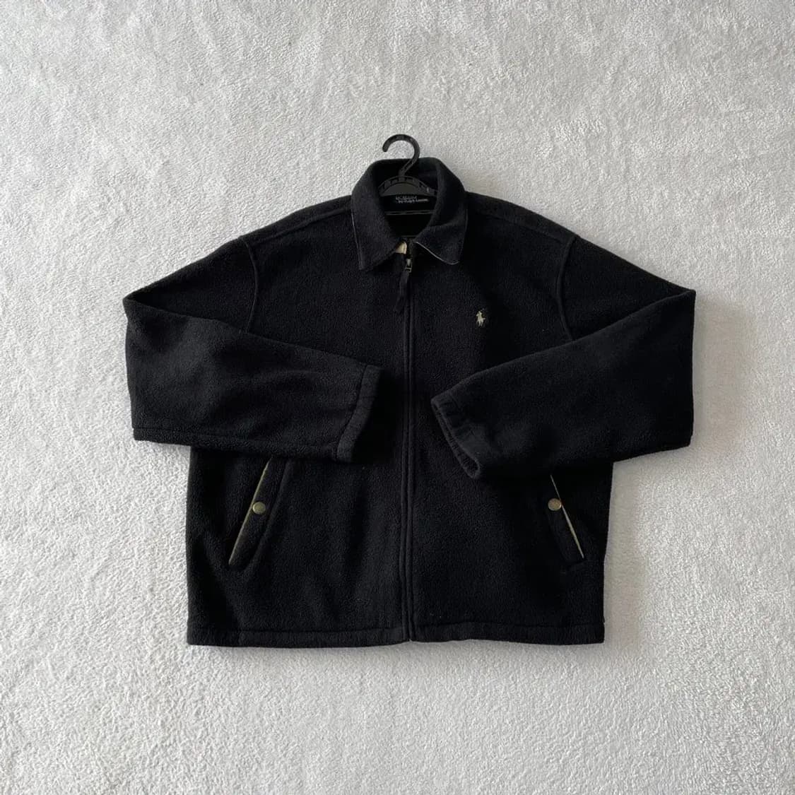 L 폴로 후리스 블루종 자켓 상품이미지1