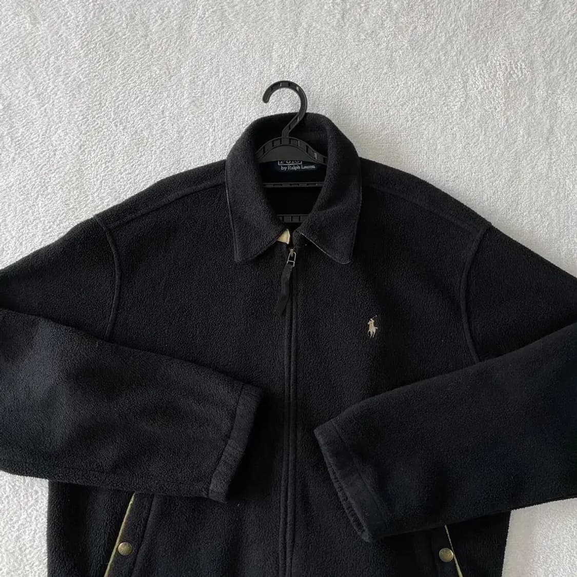 L 폴로 후리스 블루종 자켓 상품이미지2