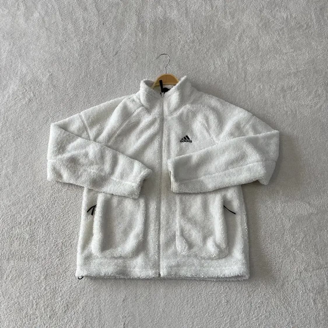 L 아디다스 쉐르파 후리스 자켓 100 상품이미지1