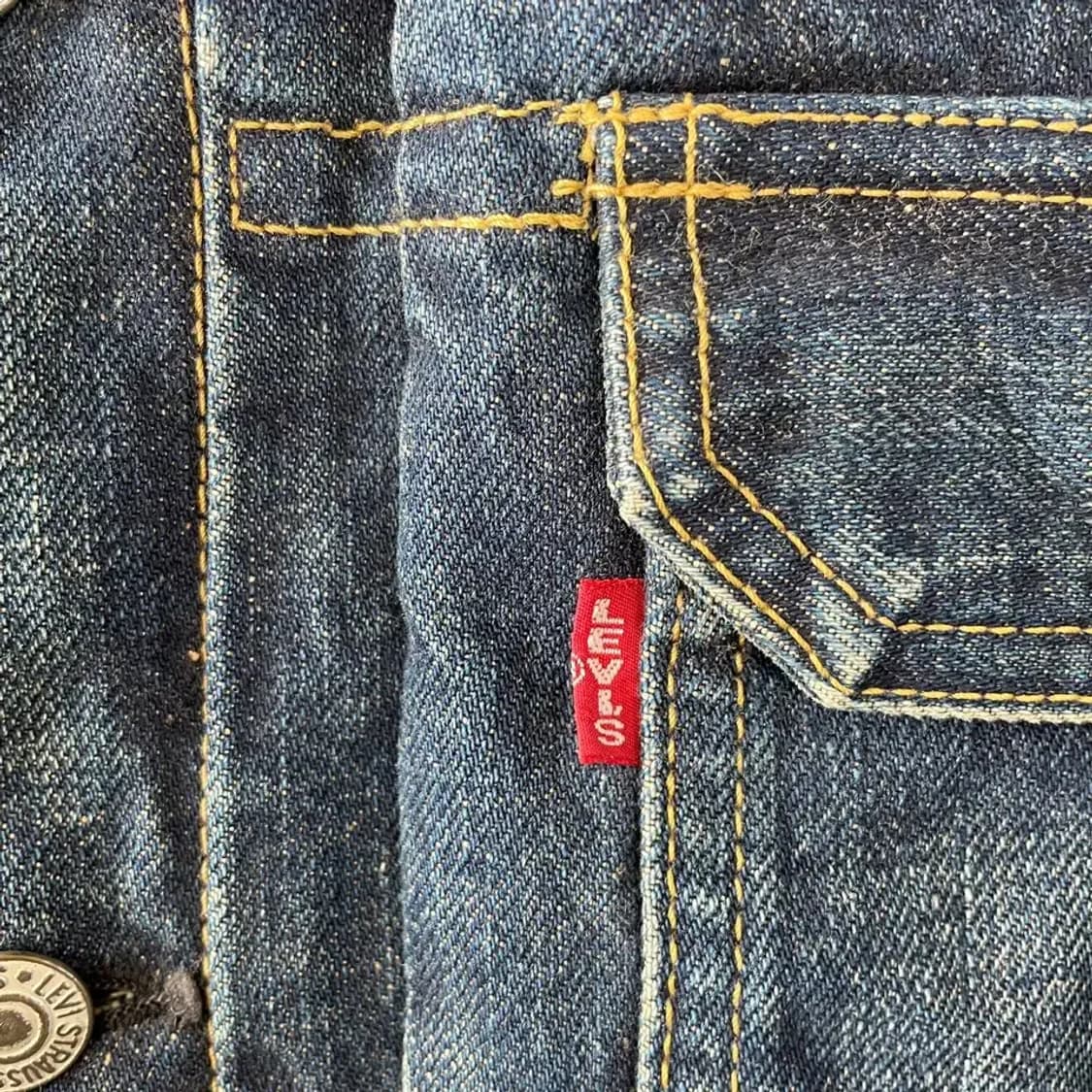 [36] 리바이스 71507 타입2 LVC 재팬 데님 90'S 청자켓 상품이미지6
