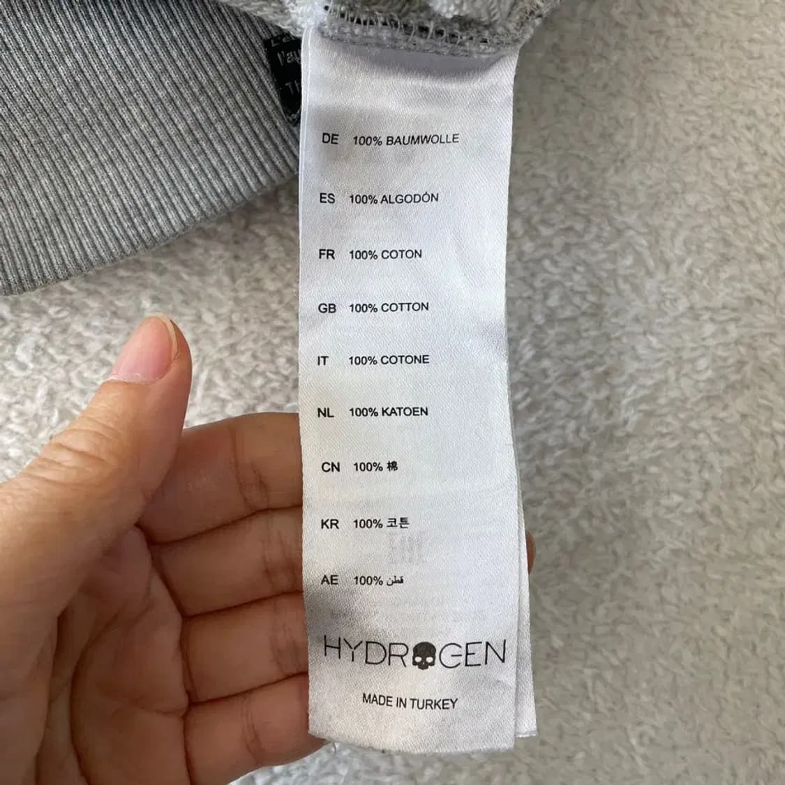 M 하이드로겐 스컬 후드집업 자켓 해골 95 상품이미지6