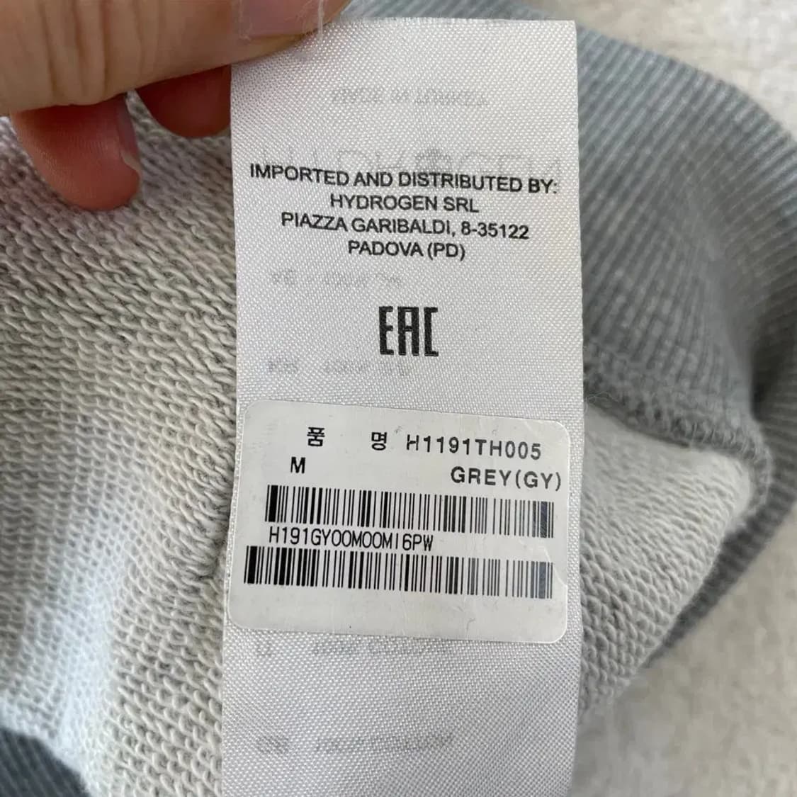 M 하이드로겐 스컬 후드집업 자켓 해골 95 상품이미지7