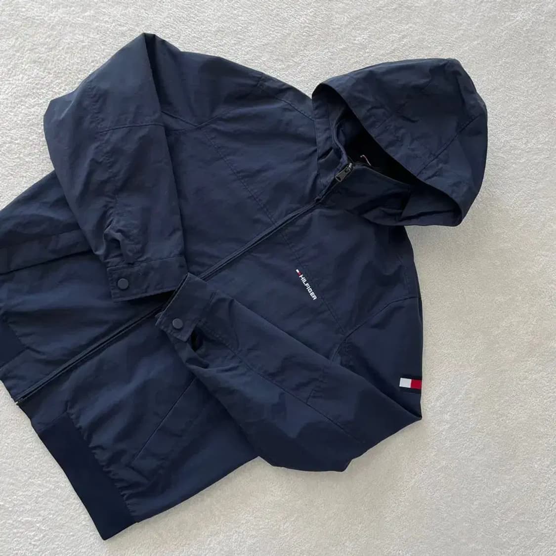 L 타미힐피거 바람막이 블루종 자켓 100 상품이미지3