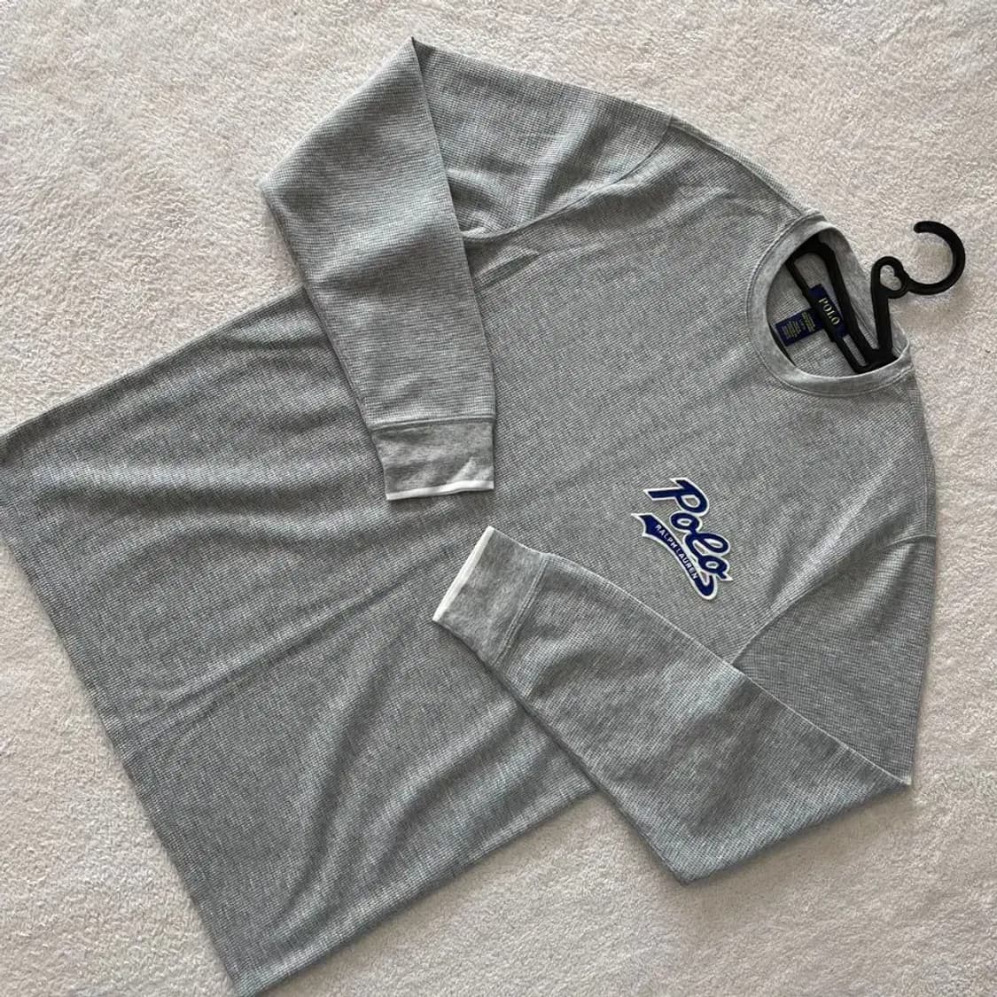 L 폴로 와플 니트 롱슬리브 상품이미지3