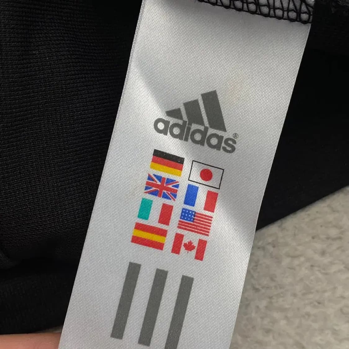 아디다스 블랙 트랙탑 져지 105 상품이미지6