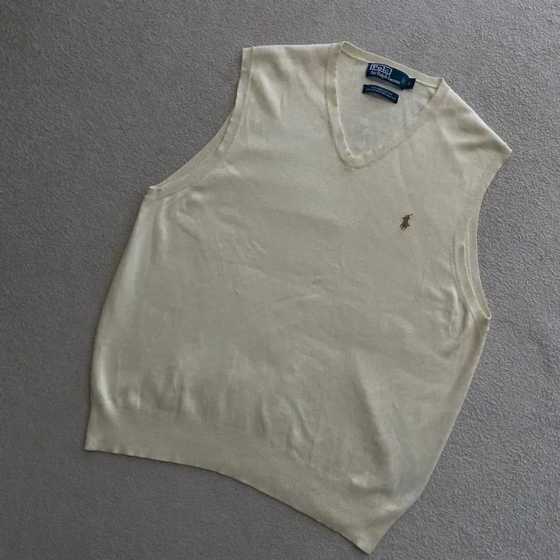 폴로 니트조끼 베스트 L 상품이미지2