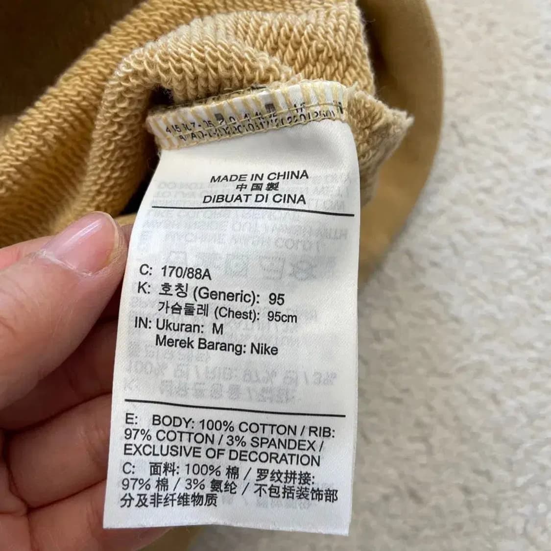 나이키 신형 에어 후드티 95 상품이미지6