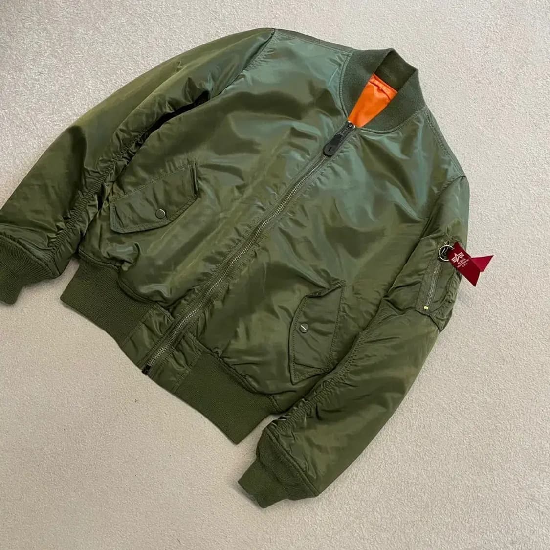 알파인더스트리 MA1 양면 자켓 S 상품이미지3