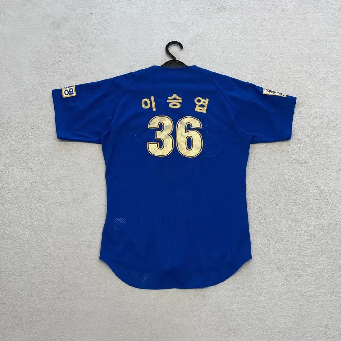 90 삼성라이온즈 이승엽 352홈런 한정판 금장 왕조 유니폼 상품이미지9