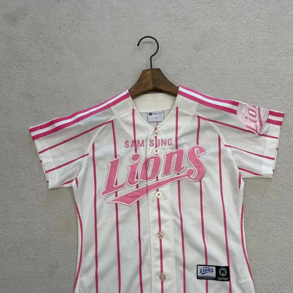 삼성라이온즈 핑크 왕조 유니폼 7 상품이미지2