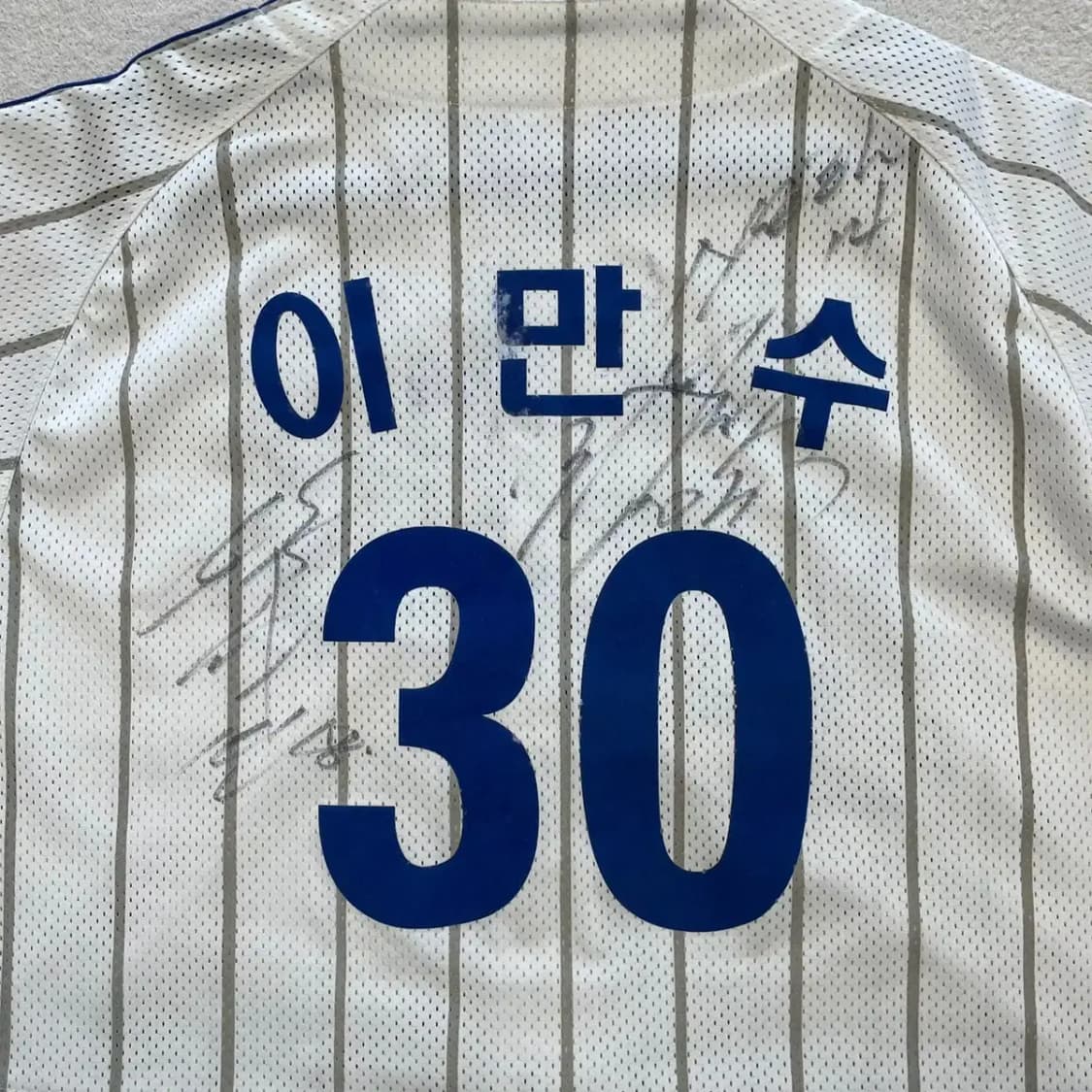 삼성라이온즈 왕조 크롭 유니폼 105 이만수 상품이미지8