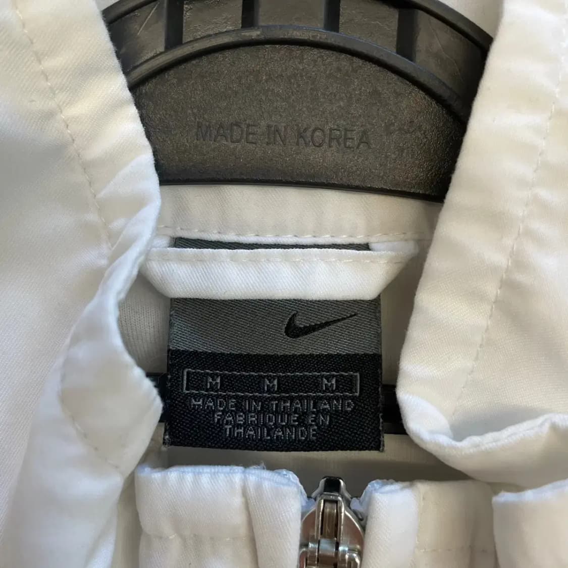 나이키 올드스쿨 화이트 바람막이 100-105 상품이미지7