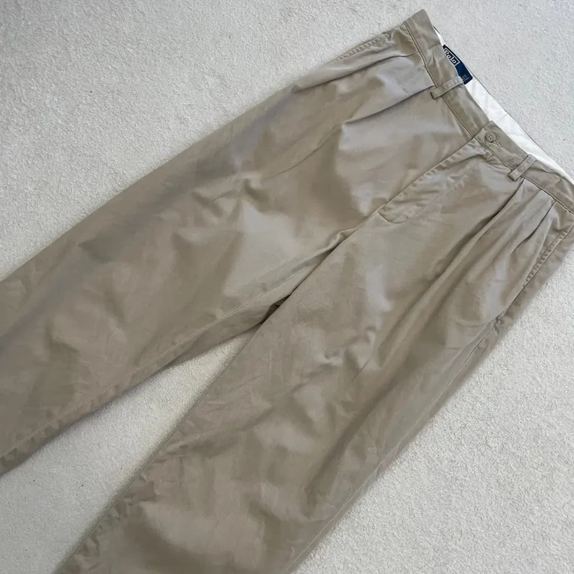 폴로 90'S 앤드류 투턱 치노팬츠 바지 31 상품이미지3