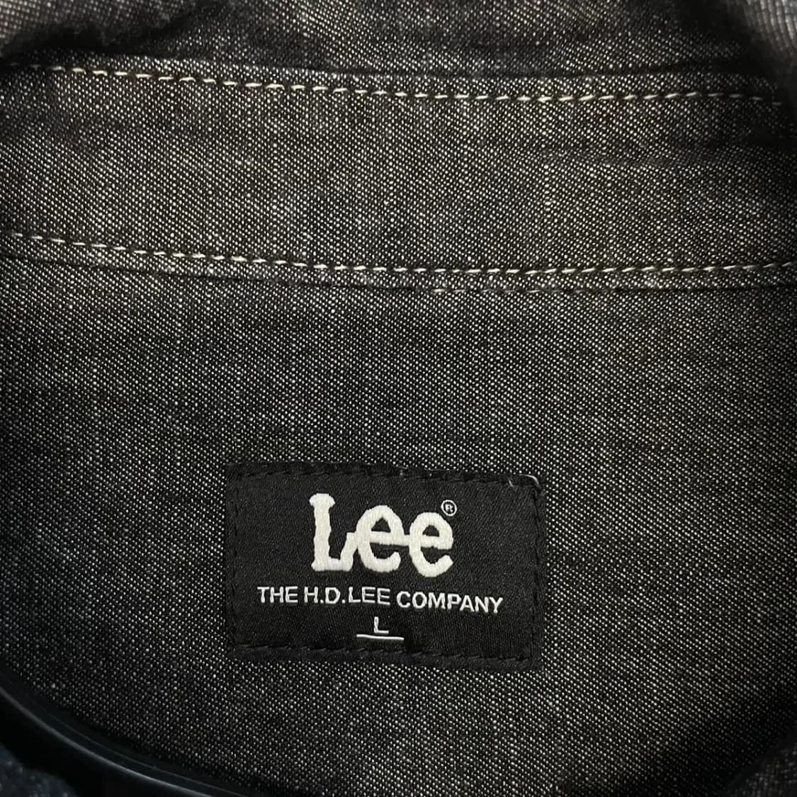 LEE 리 오버핏 데님 반팔셔츠 L 상품이미지4