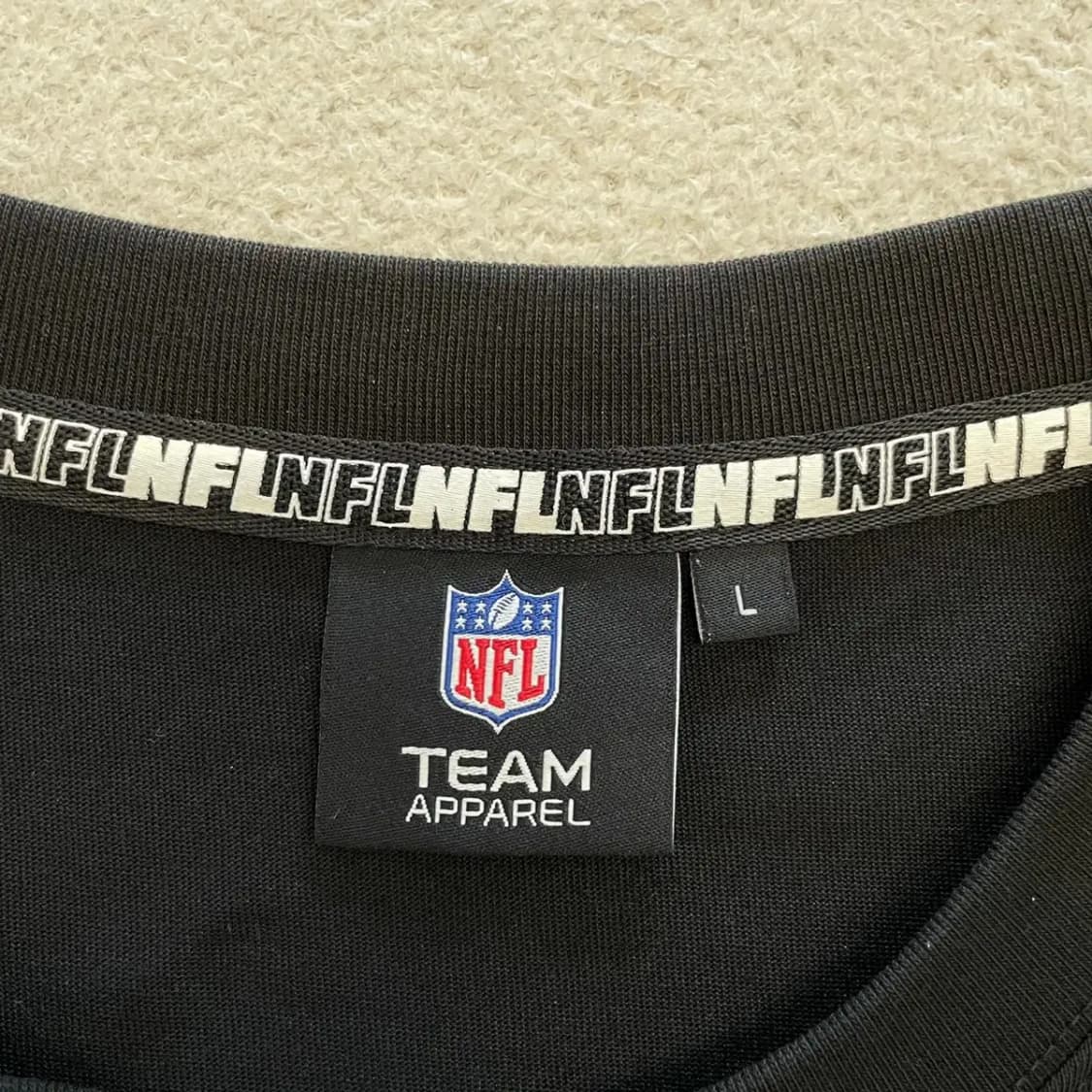 NFL 블랙 반팔티 100 상품이미지4