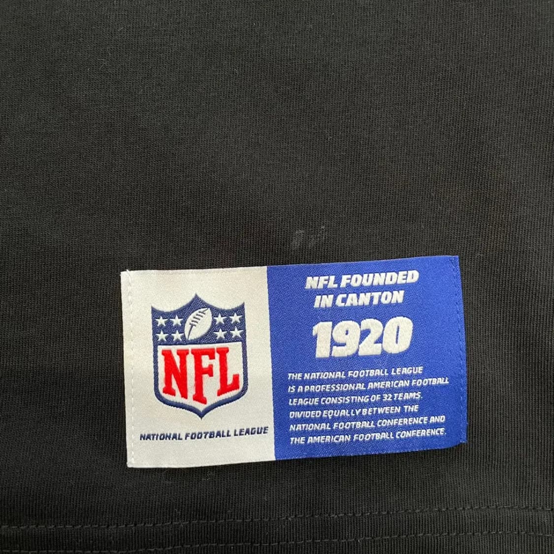 NFL 블랙 반팔티 100 상품이미지6