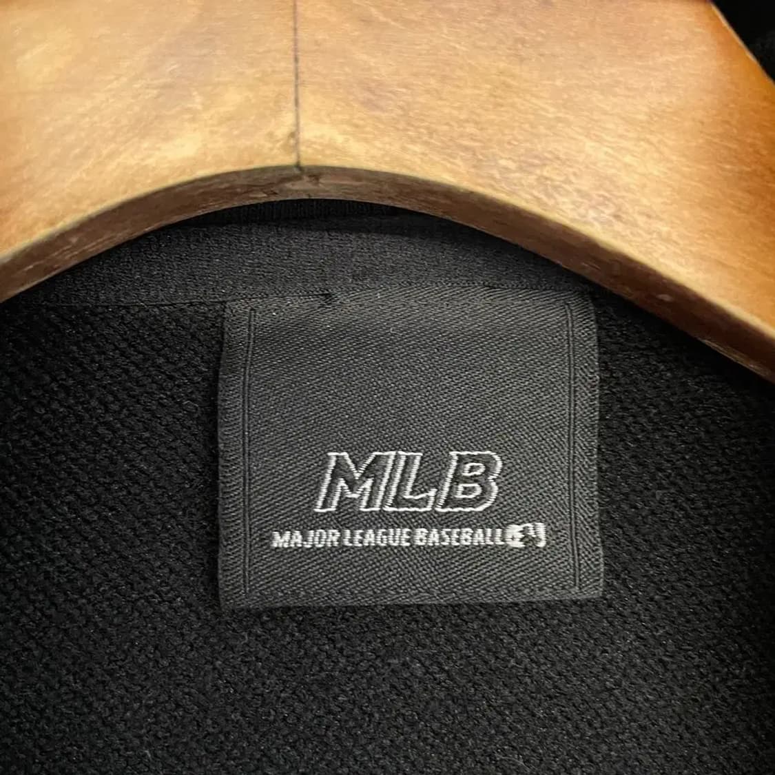 MLB 블랙 후드집업 자켓 95 상품이미지4