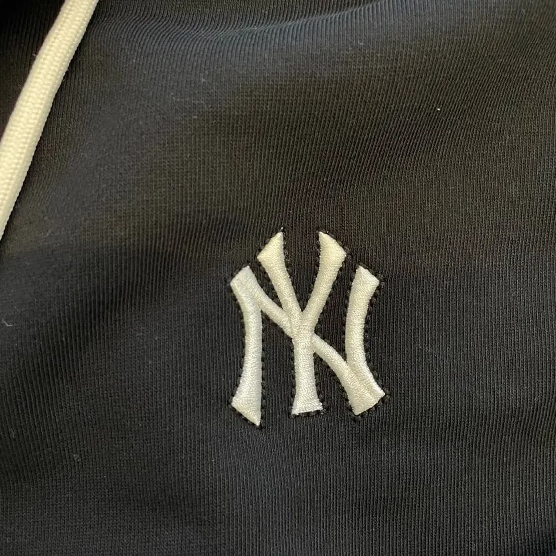 MLB 블랙 후드집업 자켓 95 상품이미지6