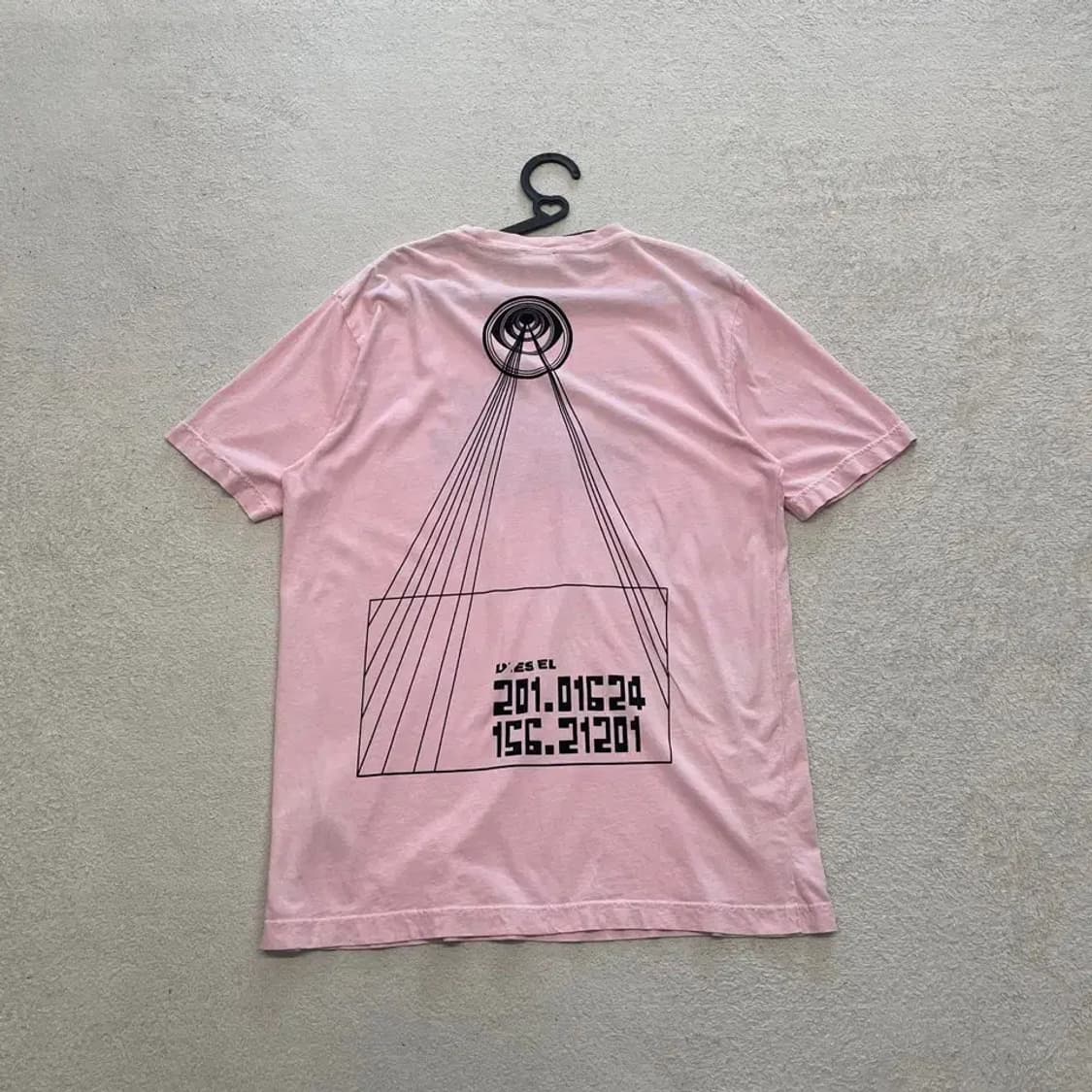 디젤 백로고 그래픽 반팔티 M 상품이미지8