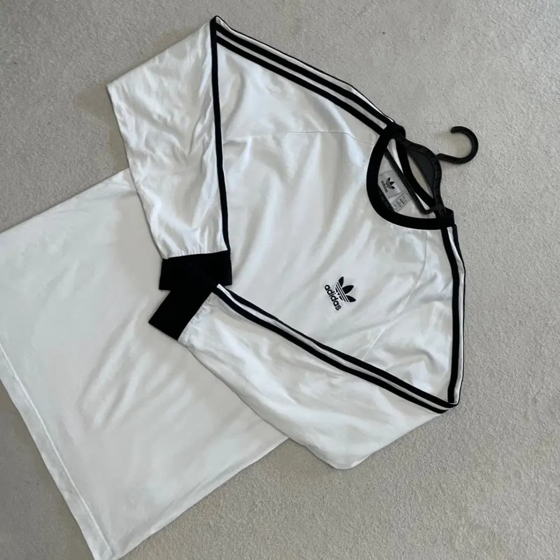 아디다스 오레오 흰검 긴팔 XL 3S 화이트 상품이미지3