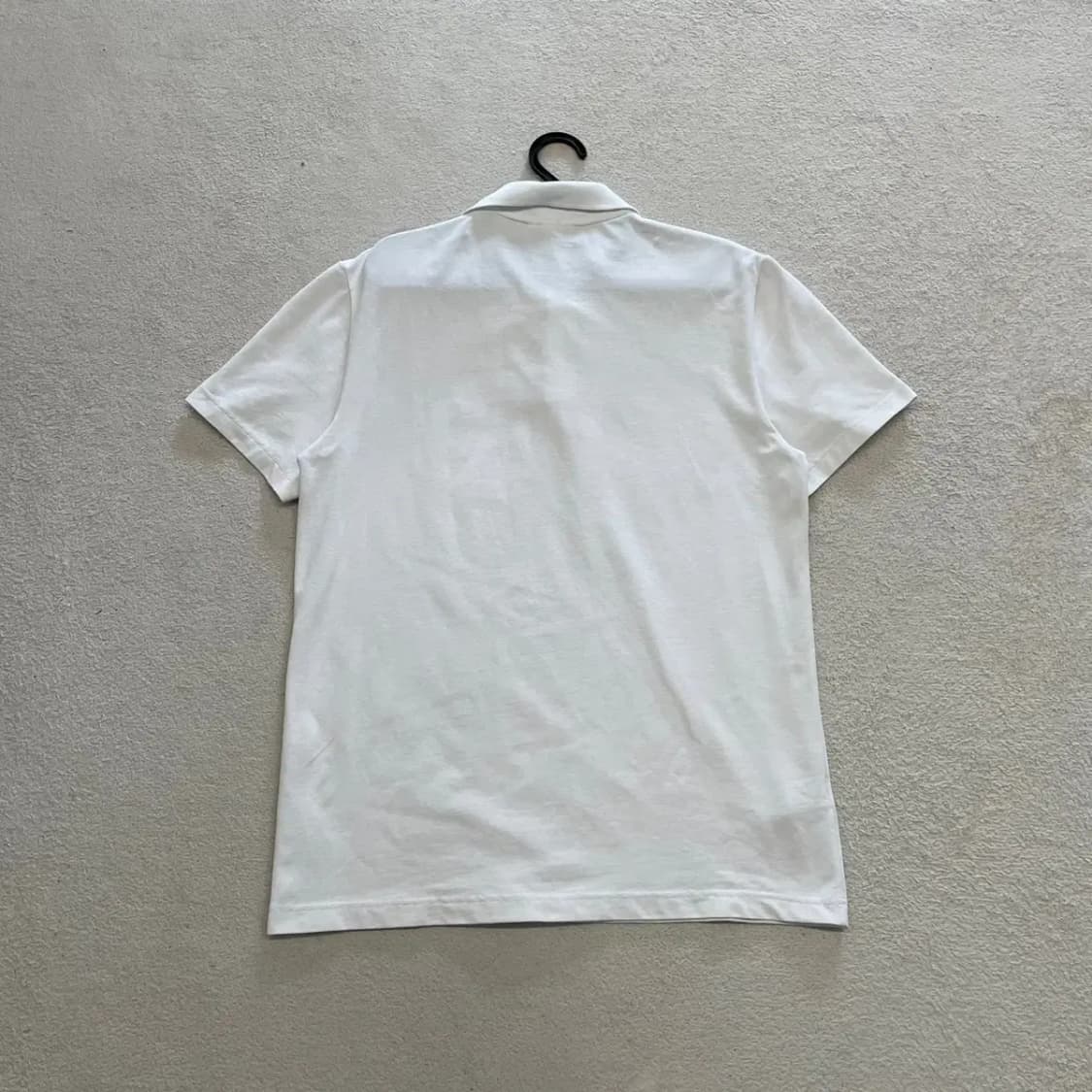 라코스테 레귤러핏 화이트 반팔카라티 95 상품이미지7