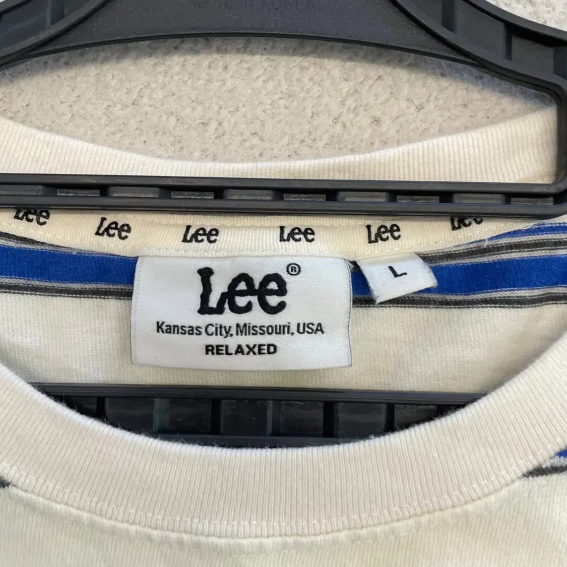 LEE 리 2025 스트라이프 반팔 100 상품이미지4
