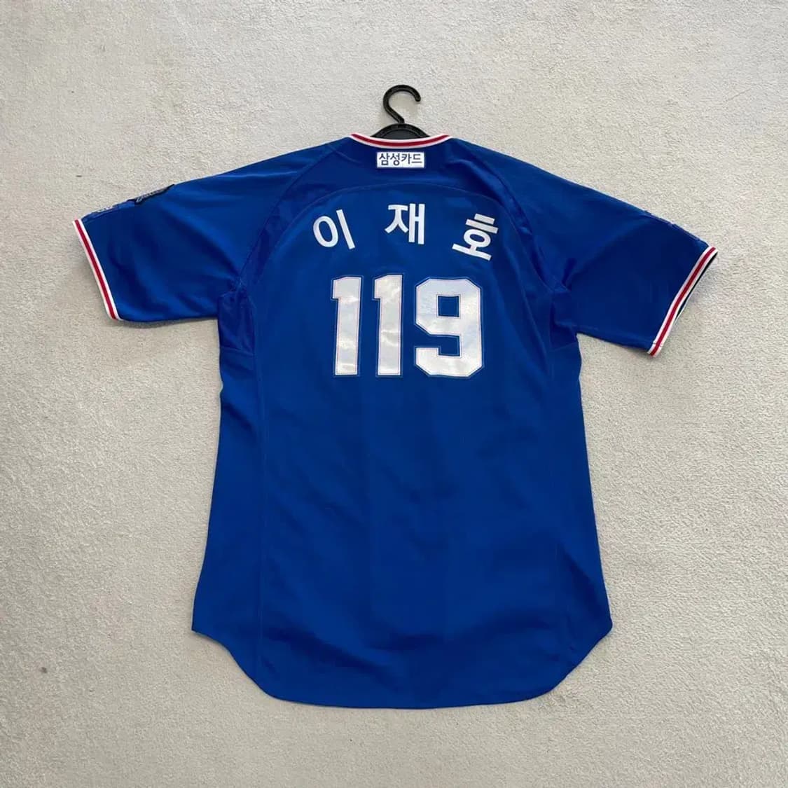 삼성라이온즈 언더아머 선수지급용 유니폼 105 상품이미지8