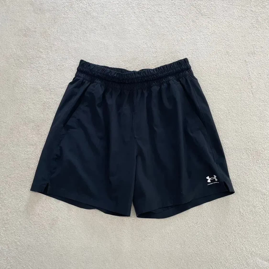 언더아머 블랙 반바지 XL 상품이미지1
