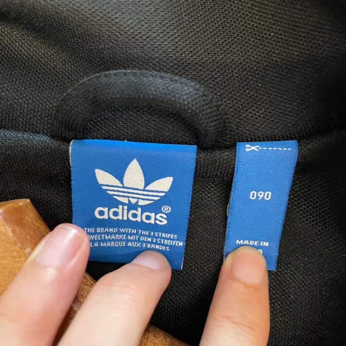 아디다스 여성 유로파 블랙 져지 90 상품이미지4