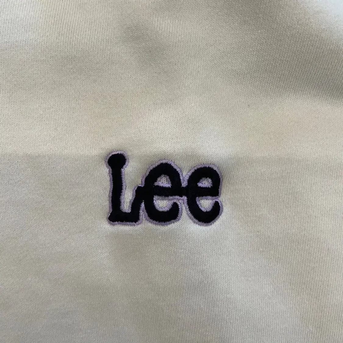 LEE 리 아이보리 맨투맨 XL 상품이미지5