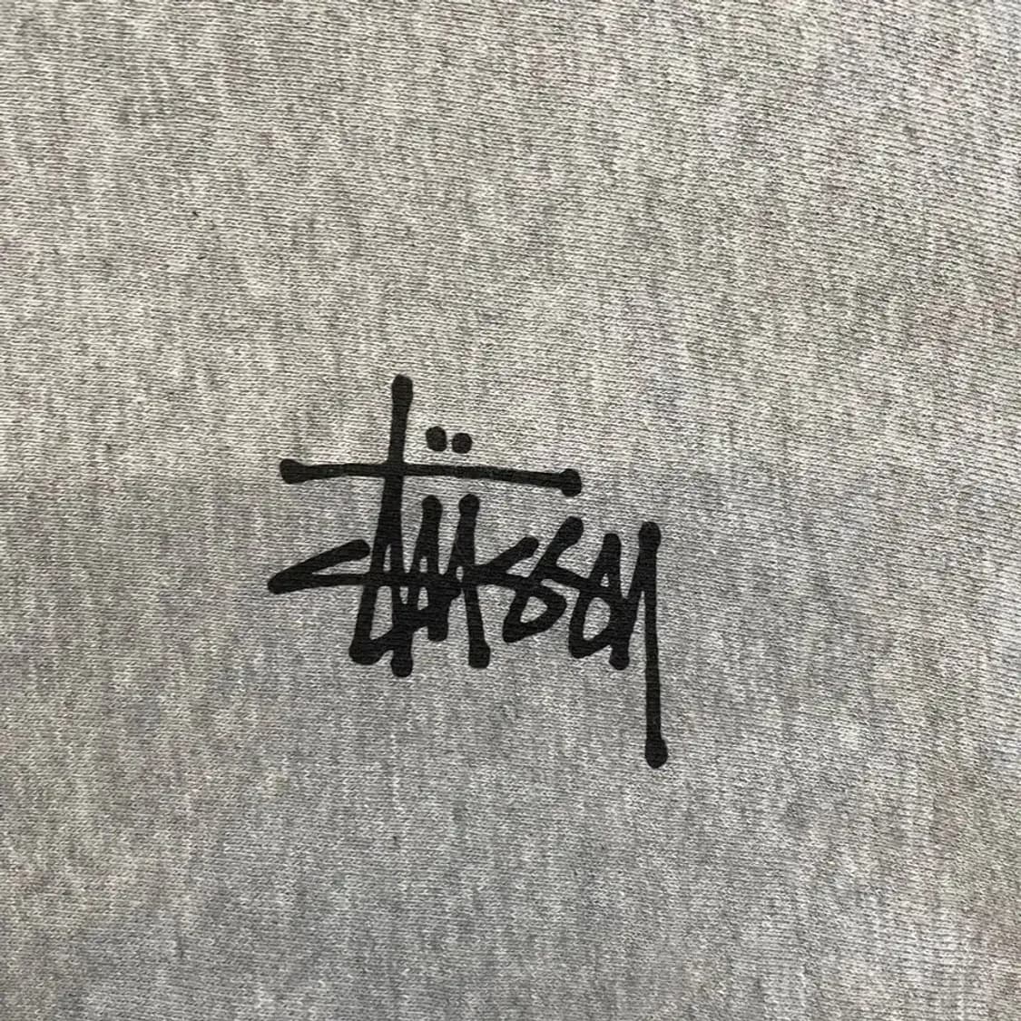 스투시 그레이 후드티 S 상품이미지5