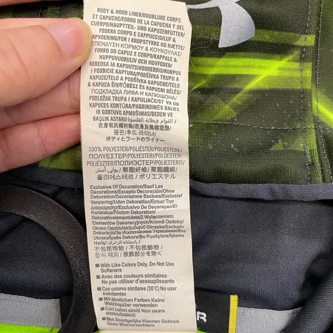 언더아머 스톰 후드티 100 상품이미지6