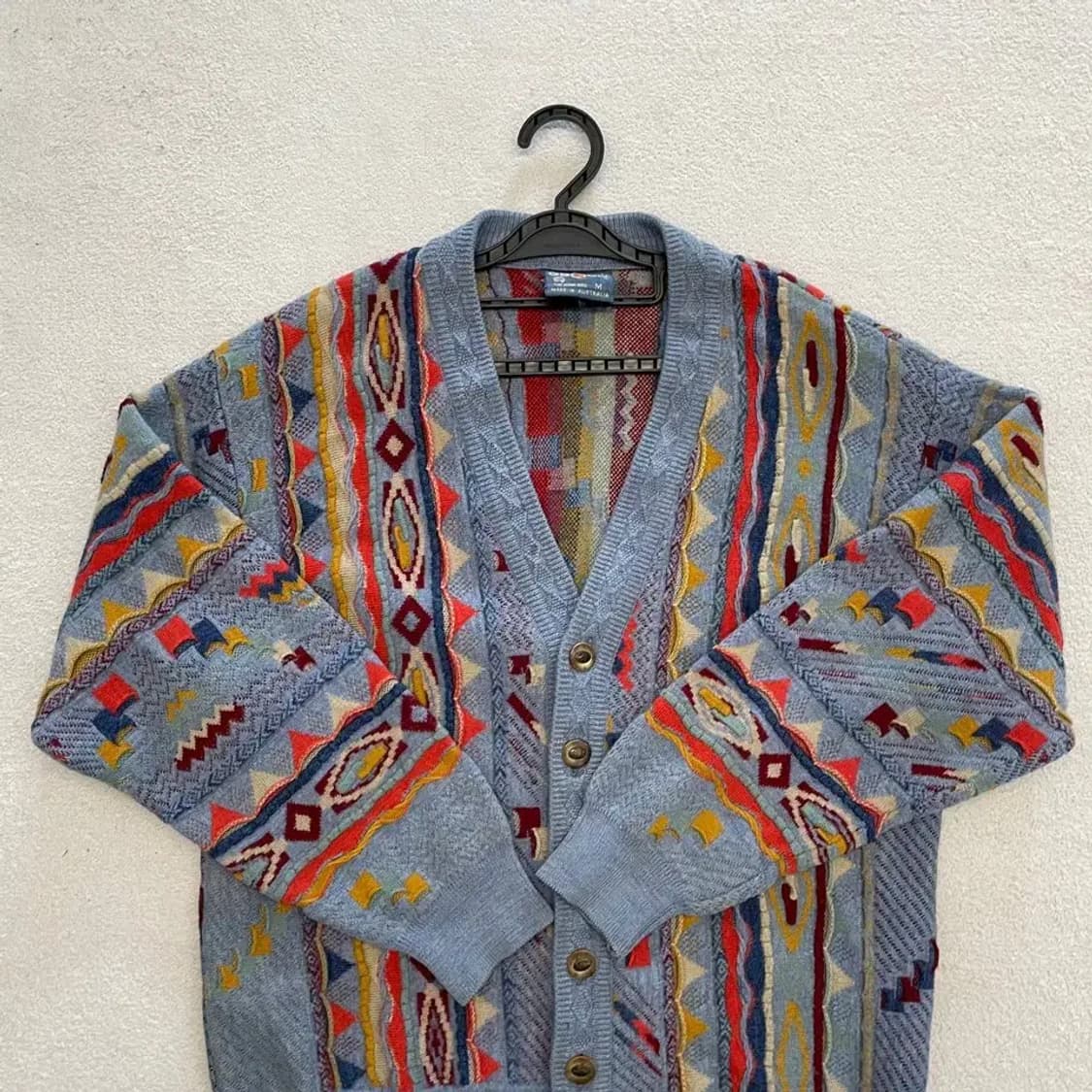 쿠지맛 케이블 니트가디건 100-105 빈티지 상품이미지2