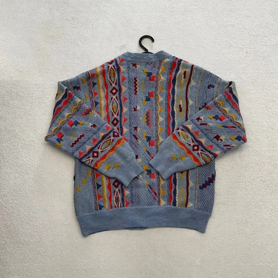쿠지맛 케이블 니트가디건 100-105 빈티지 상품이미지6