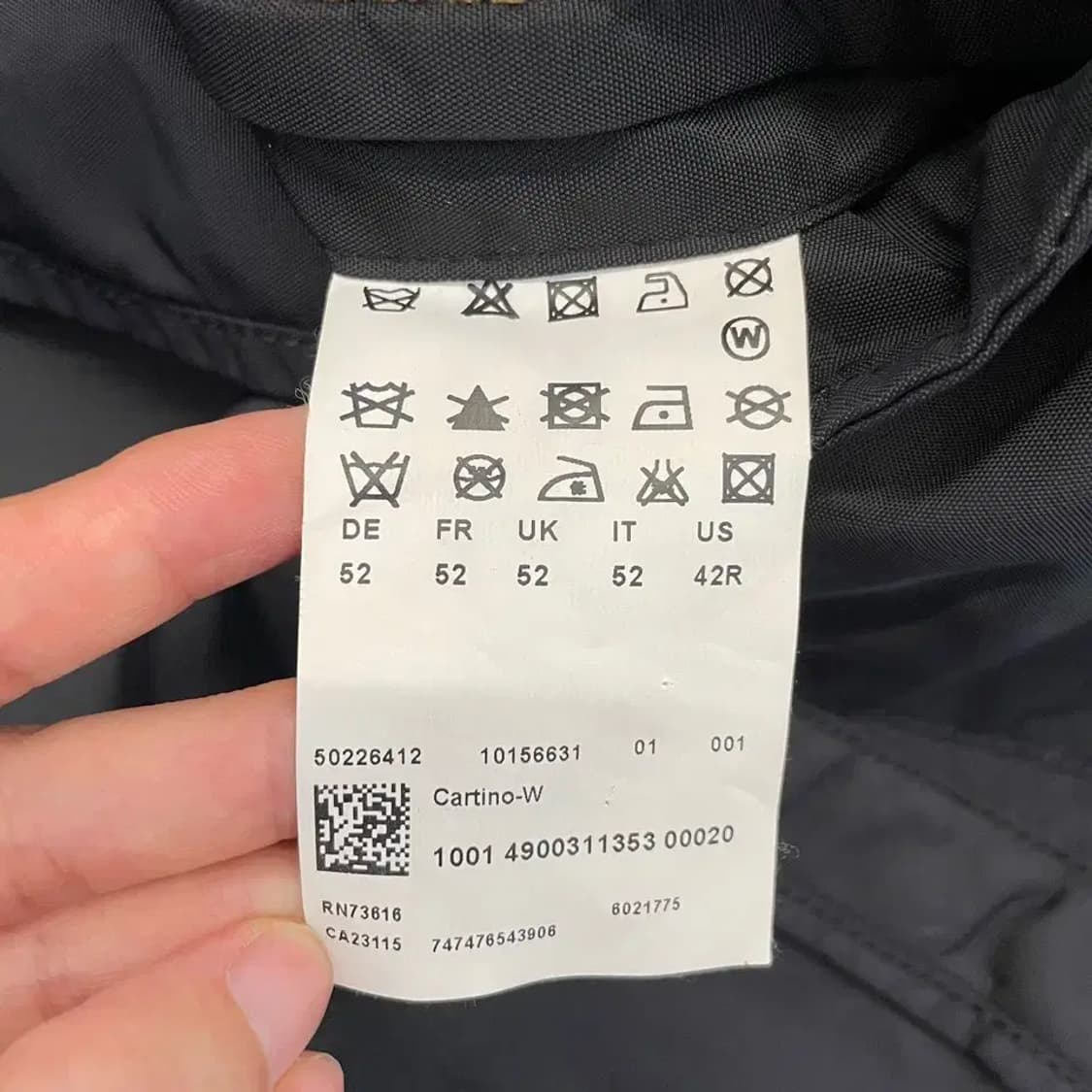 XL 휴고보스 남성 필드 누빔퀼팅 자켓 105 상품이미지7