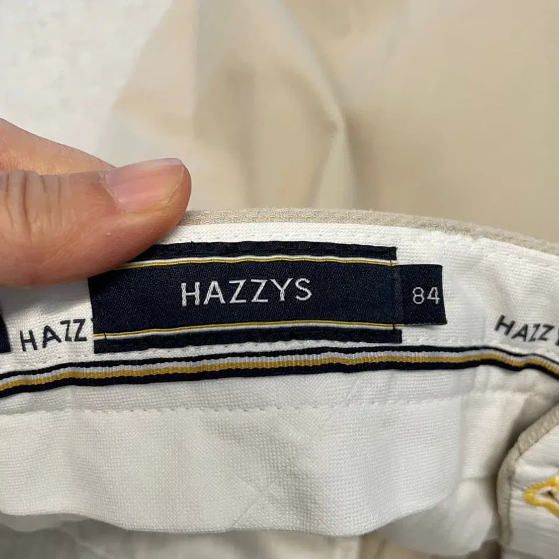 헤지스 남성 슬랙스 춘추 바지 34 상품이미지4