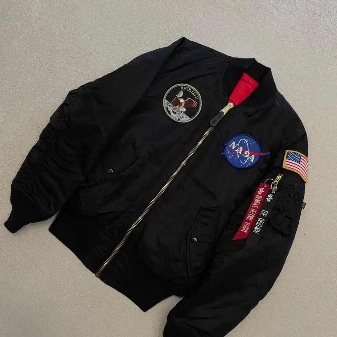 알파인더스트리 아폴로 MA1 자켓 90-95 상품이미지3