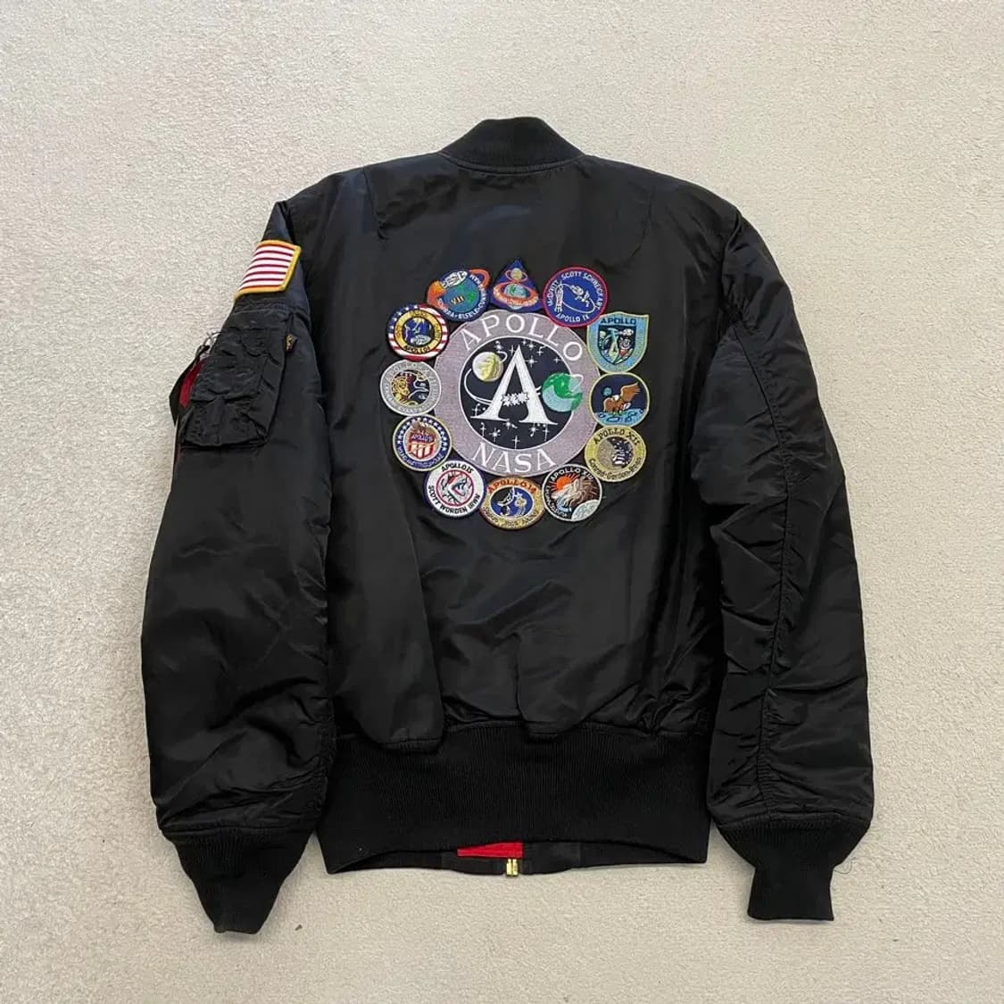 알파인더스트리 아폴로 MA1 자켓 90-95 상품이미지5