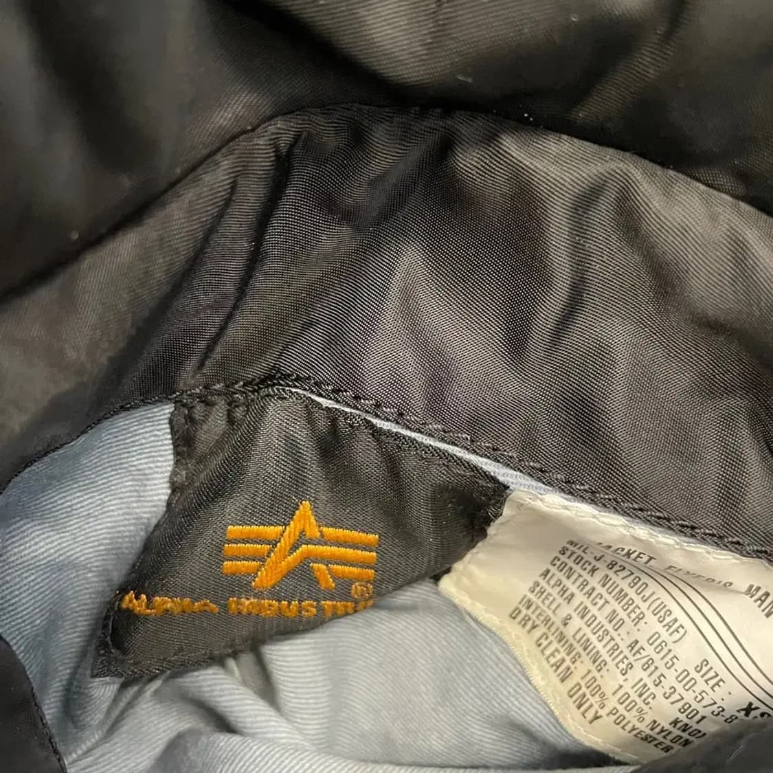 알파인더스트리 아폴로 MA1 자켓 90-95 상품이미지8